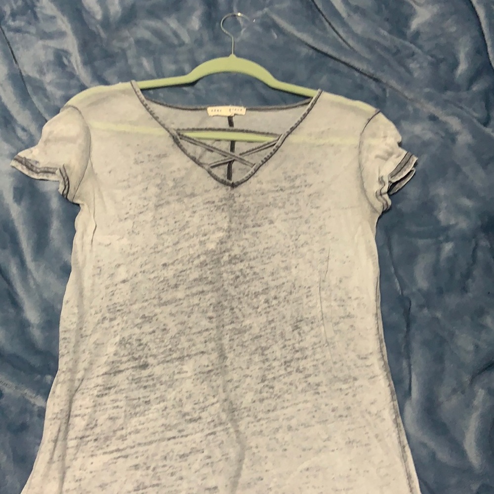 Grey Aeropostale short sleeve shirt